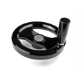 VR2AF/M - 2-küllős kézikerék, forgó markolattal, Duroplast