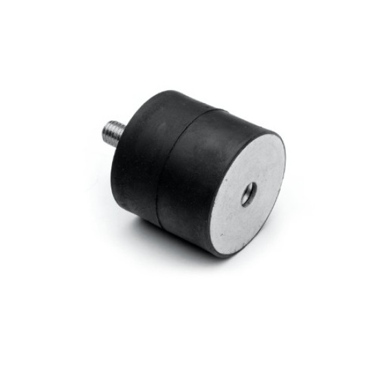 Hengeres rezgéscsillapító, M10 külső menettel, 50x20mm, 154kg max. terhelé