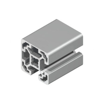 Aluprofil - 40x40 Két oldalon zárt- 90°