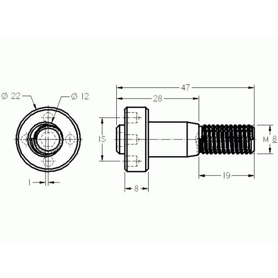 Csavar - 14 - E