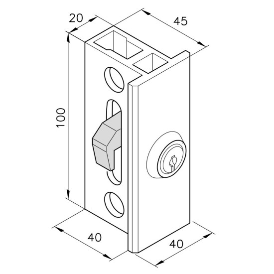 Cylinder zár