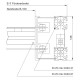 KFG-P 2040 - Hevederes kanyar / forditó szállítószalag