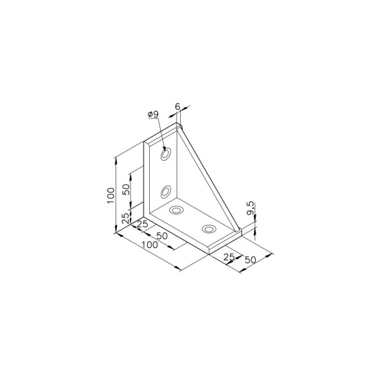 Konzol - 4 - 100 x 100 x 50