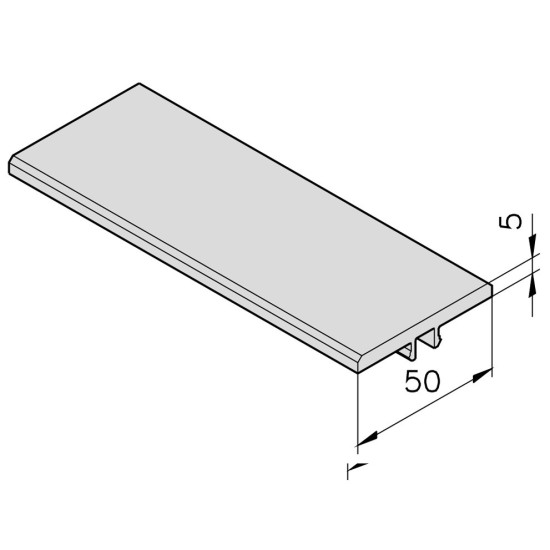 Koptató Profil mk 1001 - 50 x 5