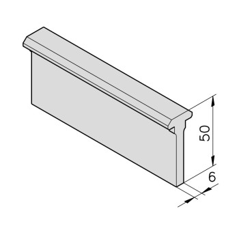 Koptató Profil mk 1009 - 50 x 6