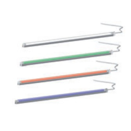 Led lámpa L=250mm - Zöld