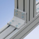 Sarokelem - C90 - 85 x 85 x 90