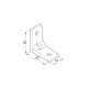 Sarokelem - G40 - 80x80x40