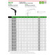 Szorító fogantyú külső menet: M12 - GA80/P M12X60