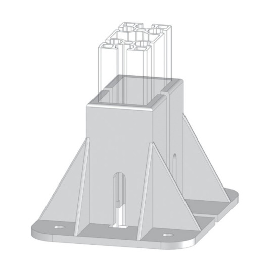 Talp - 80x40 - Alu - Univerzális
