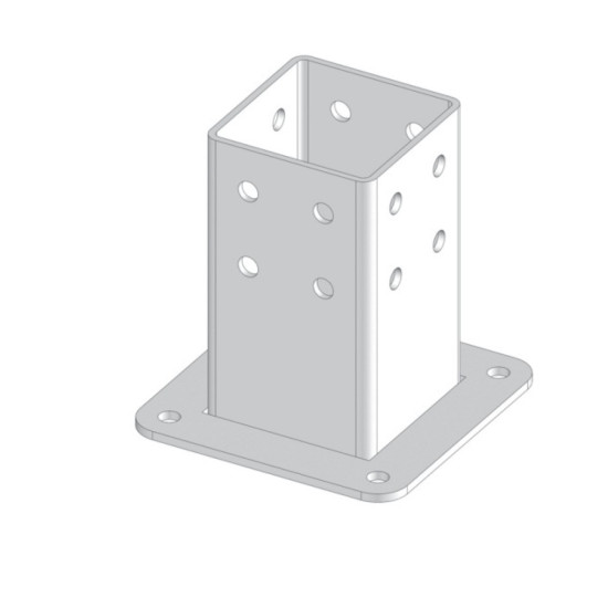 Talp - 90x90 - RAL7040 - Univerzális