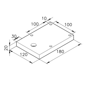 Talplemez - 120x180x20 - 60.05 (mk 2060.05)