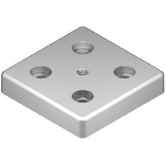 Talplemez -  80x80 - M10 - Alu