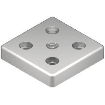 Talplemez -  80x80 - M16 - Alu