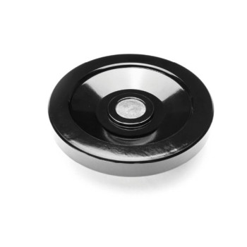 VPRAX D150 teli kézikerék, d6 furat, INOX agy, markolat nélkül.