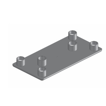 Zárókupak - 100x50 - Fekete - V2