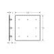 Zárókupak - 120x120 - Fekete