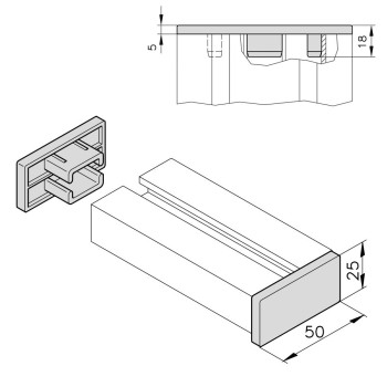 Zárókupak - 50x25