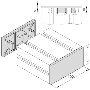 Zárókupak - 100x50