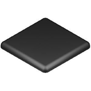 Zárókupak - 40x40 - Antisztatikus - Fekete