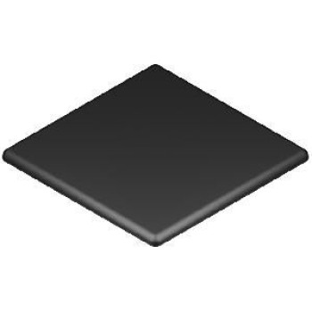 Zárókupak - 60x60 - Fekete