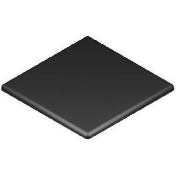 Zárókupak - 80x80 - Fekete
