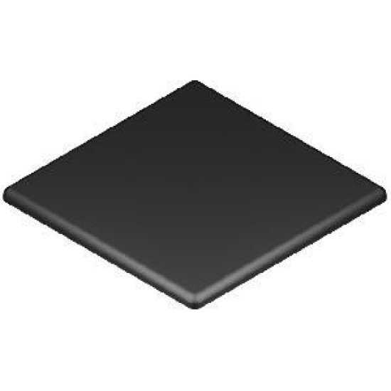 Zárókupak - 80x80 - Fekete