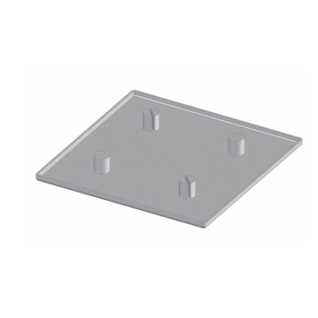 Zárókupak - 80x80 - Fekete - V2