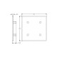 Zárókupak - 80x80 - Szürke