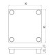 Zárókupak - 80x80 - Szürke