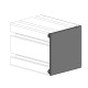 Zárókupak - 80x80 - Szürke