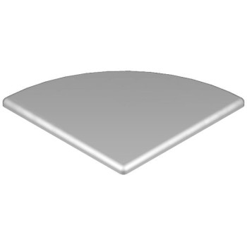 Zárókupak - R40-90° - Szürke