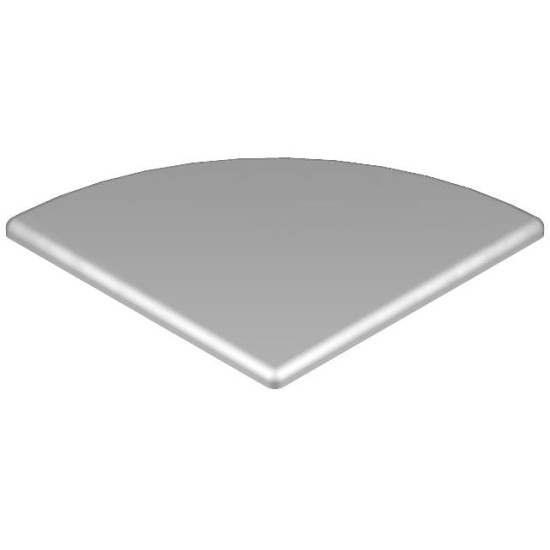Zárókupak - R40-90° - Szürke
